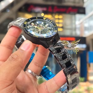 Rado Captain Cool | Semi AAA Grade | Automatic Movement | Black with Sunflower Gold_img_1