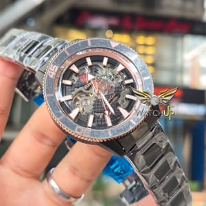 Rado Captain Cool | Semi AAA Grade | Automatic Movement | Black with Bronze_img_2