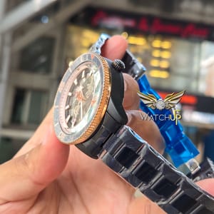 Rado Captain Cool | Semi AAA Grade | Automatic Movement | Black with Bronze_img_3