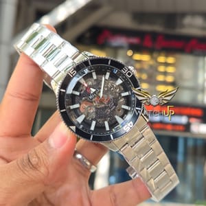 Rado Captain Cool | Semi AAA Grade | Automatic Movement | Silver Body with Black bezel_img_3