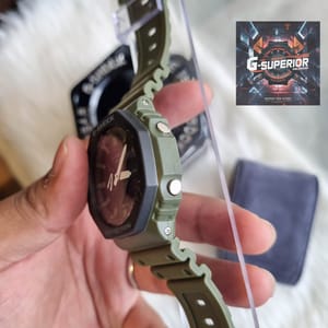 G-Shock || GA2100 || Green Army ||_img_1