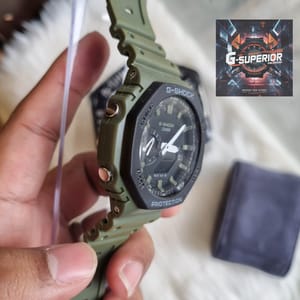 G-Shock || GA2100 || Green Army ||_img_2