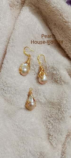 Mother pearl pendent set_img_0