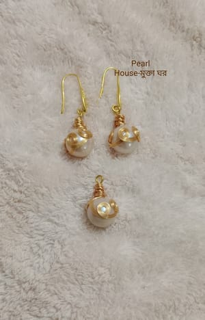 Mother pearl pendent set_img_0