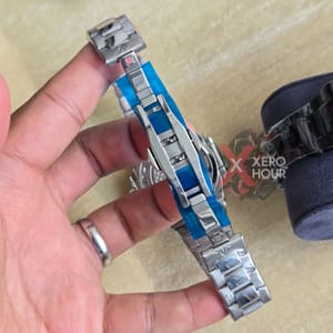 Patek Philippe | SS Body | Automatic Movement | Silver with blue dial_img_3