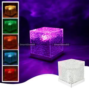 USB Dynamic Water Pattern LED Lamp