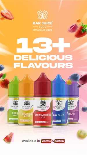 Bar Juice 5000 Saltnic E-Liquid 30ML