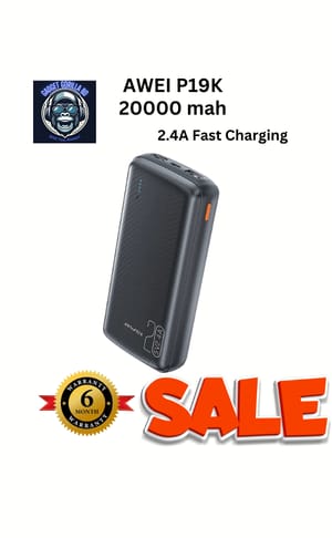 Awei P19K 20000mAh 2.4A Fast Charging