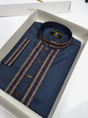 Majestic Heritage – Ajwah Exclusive Embroidered Panjabi_img_1