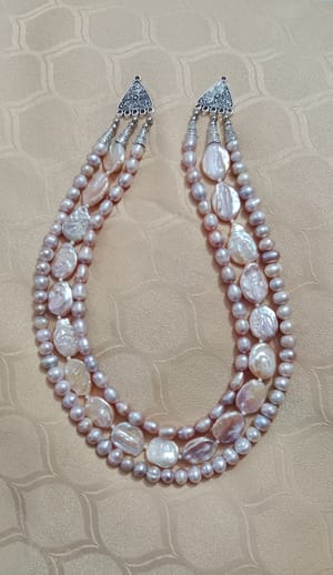 3 layer Pearl Necklace_img_0