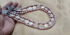 3 layer Pearl Necklace_img_1