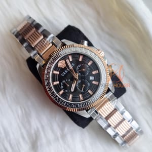 Versace | Dual Tone || Black Dial_img_1