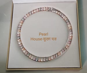 Pearl Multicolor 1 layer Necklace_img_0