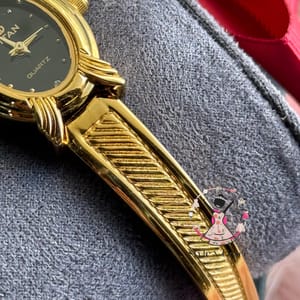 Titan || Gold Style || Bracelet Style || Premium || Black Dial_img_3