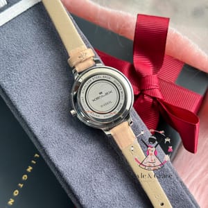 Xenlex || Leather Belt || Cream Color || Flower Edition_img_3