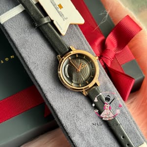 Xenlex || Leather Belt || Black & Gold Color || Flower Edition_img_0