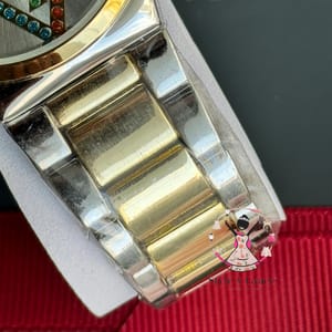 Guess Brand || Multi Color Stone || Dual Tone_img_2