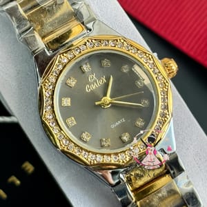 Caslex Original Brand || Stone Bezel || Grey Dial_img_1