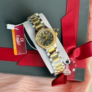 Caslex Original Brand || Stone Bezel || Grey Dial_img_2