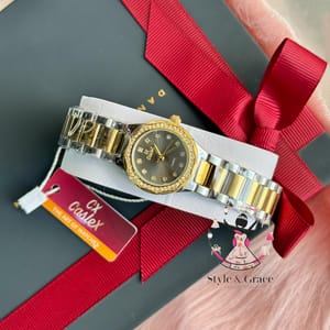 Caslex Original Brand || Stone Bezel || Grey Dial_img_3