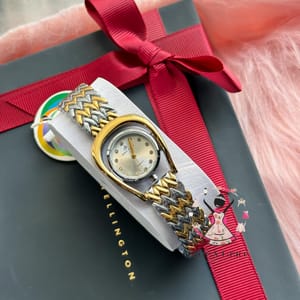 DW || Unique shape watch || SS Body Silver Bronze_img_0