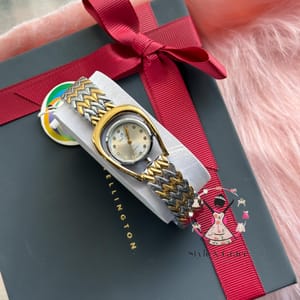 DW || Unique shape watch || SS Body Silver Bronze_img_1