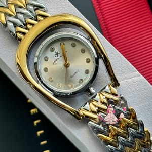 DW || Unique shape watch || SS Body Silver Bronze_img_2