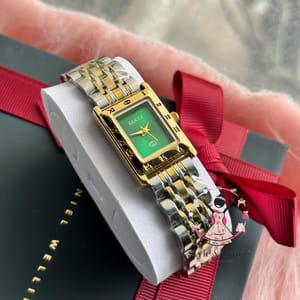 Gucci SS Watch || DT Green Dial_img_1