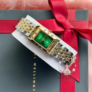 Gucci SS Watch || DT Green Dial_img_3