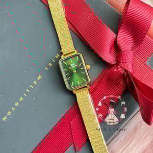DW || Gold | Green Dial_img_2