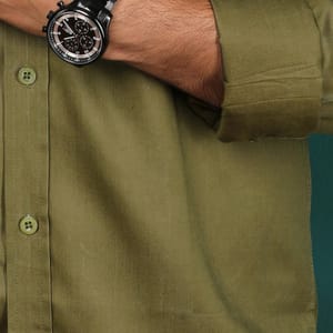 Forest Hues Causal Men's Shirt | Classic, Versatile & Perfect for Any Outfit_img_2