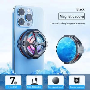 AL-12 Magnetic and Cllip Semiconductor Cooling Mobile Phone Radiator Cooler for Gaming Tablet Cooler_img_4