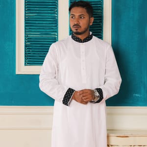 Mystic Night Textured Panjabi_img_3