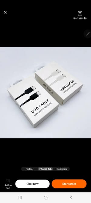 Samsung 3A Cable Type C Original Pd Usb C 25w Super Fast Charging_img_2