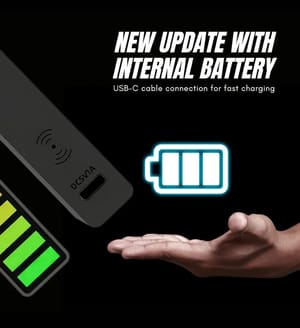 Music Rhythm Light Bar Multi Color RGB LED Lights Musical Ambient Lamp Strip 32 LED Lights with 18 Color Modes for Game Room PC TV Car Voice Sound Control_img_4