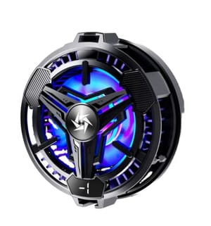 SL10 Mobile Phone Cooling Semiconductor Radiator Magnetic Mobile Phone Cooling Fan Gaming Cooler Temperature Display_img_0