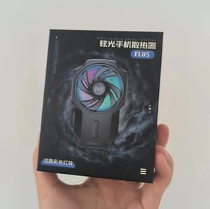 MEMO FL05 Cooling Fan Mobile Phonephone Cooler 700mah Mute Cooling Three-gear Wind Phone Cooler (Rechargeable)_img_2