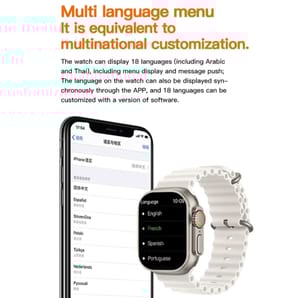 T900 Pro Ultra Smartwatch Bluetooth Call Sleeping Monitoring Smart Watch_img_3