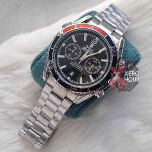 Omega Sea Master || 2 Chrono || Orange  Black_img_1