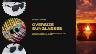 Oversize Sunglasses