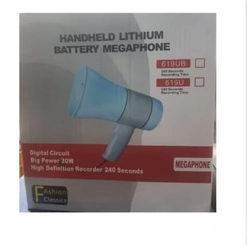 Hand Mike Handheld Lithium Battery Megaphone
