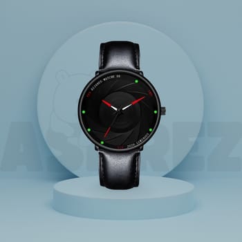 DIJANES Ultra Thin Minimalist Men's Quartz Wrist Watch