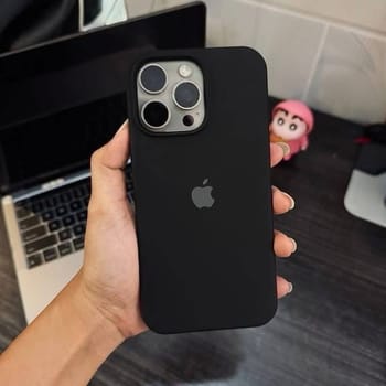 iPhone Silicon Cover (Black)