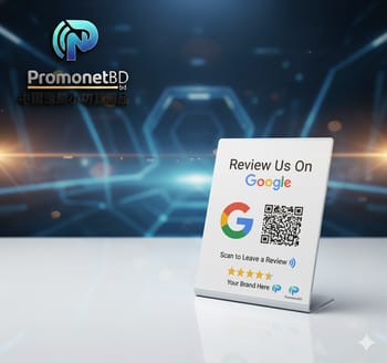 Customised Google Review Stand -Tap-to-Review Display for Businesses