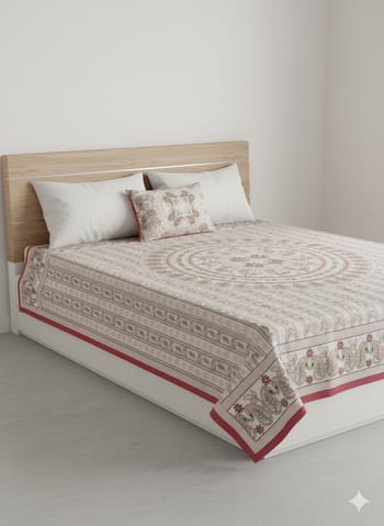 Snigdha Pata  Betshet ( স্নিগ্ধ পাতা বেডশিট ) -20