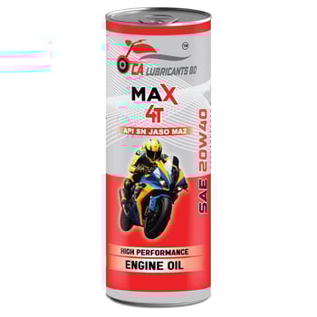 CA Max 4T SAE 20W40 | API SN JASO MA2