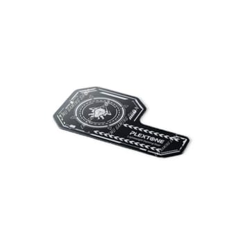 Plextone P Shape Magnetic Metal Sheet Sticker