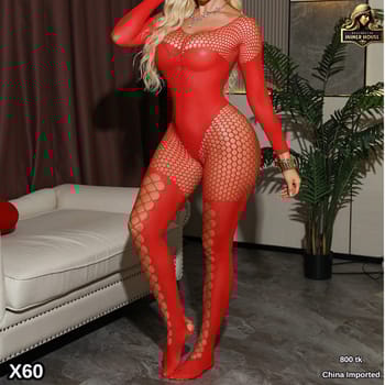 Fishnet Bodysuit Lingerie – Flattering Sheer Body Stocking for Special Nights