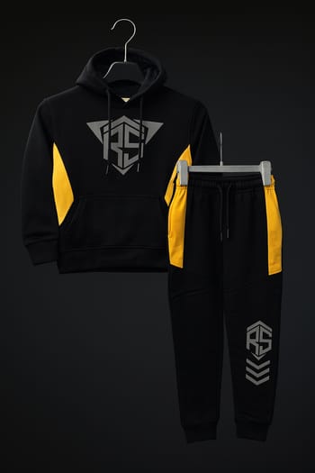 RS Black Hoodie Set