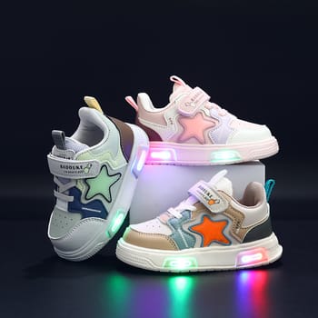 Lighting Premium Quality Imported Baby Shoes - B07